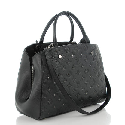 Louis Vuitton Empreinte Studded Montaigne MM Platine 3 of 7