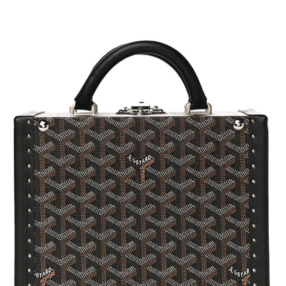 Goyard Goyardine Travelling Pet Bowl Carrier Black 13 of 16