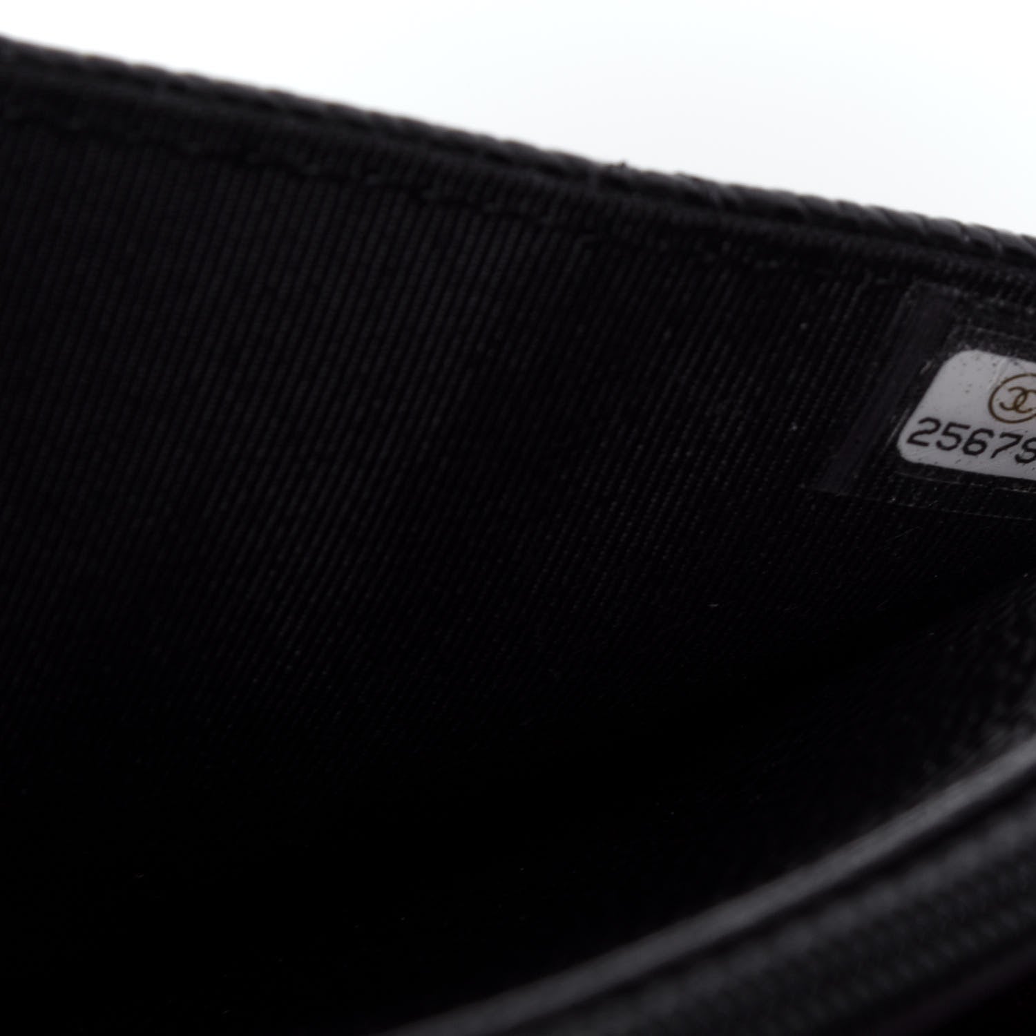 Chanel Caviar Quilted Wallet On Chain WOC Black 8 of 12