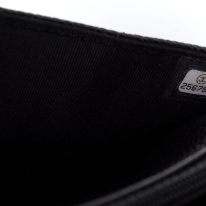 Chanel Caviar Quilted Wallet On Chain WOC Black 8 of 12