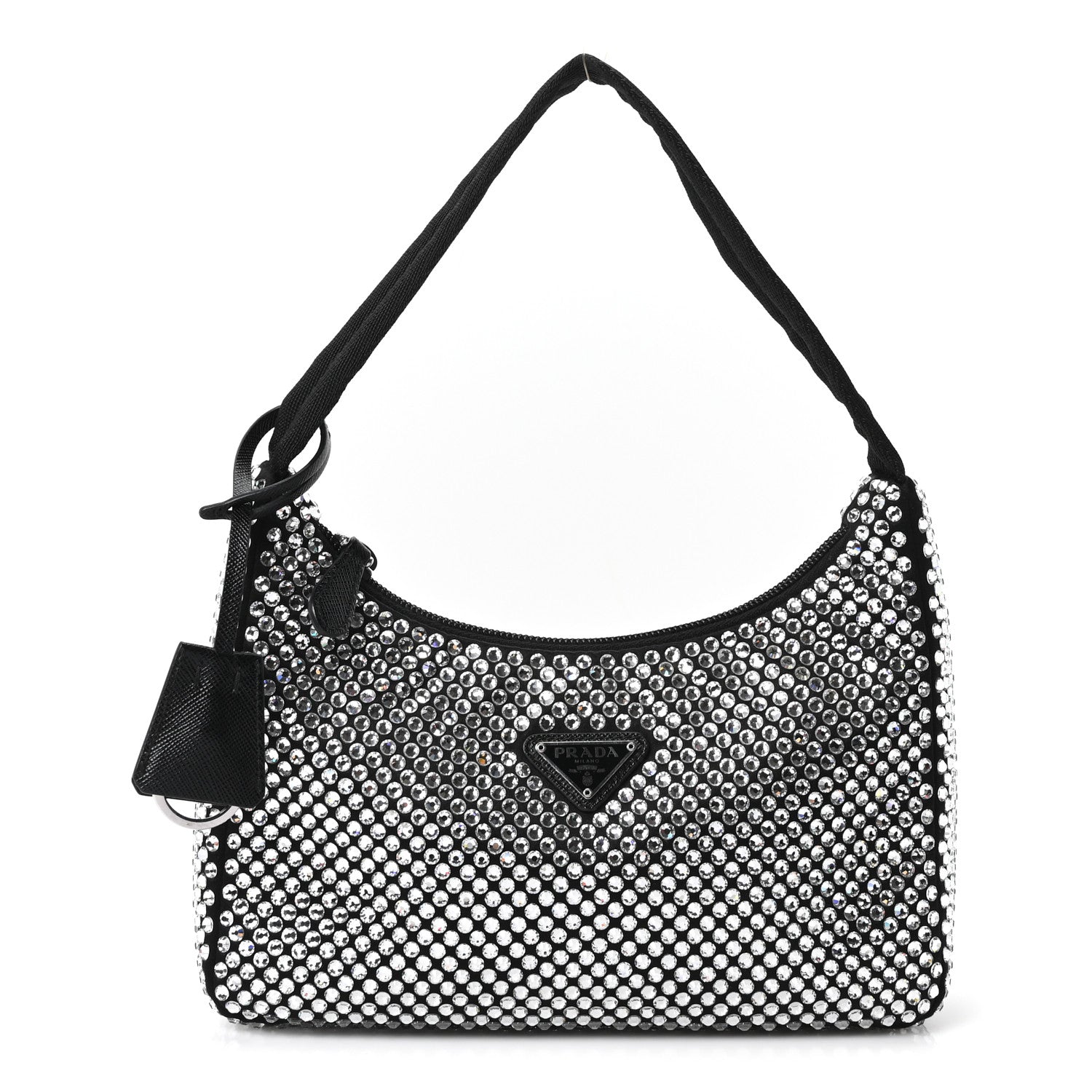 Prada Satin Crystal Mini Re-Edition 2000 Bag Cristal 1 of 10