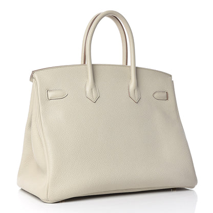 Hermes Togo Birkin 35 Beton 3 of 31