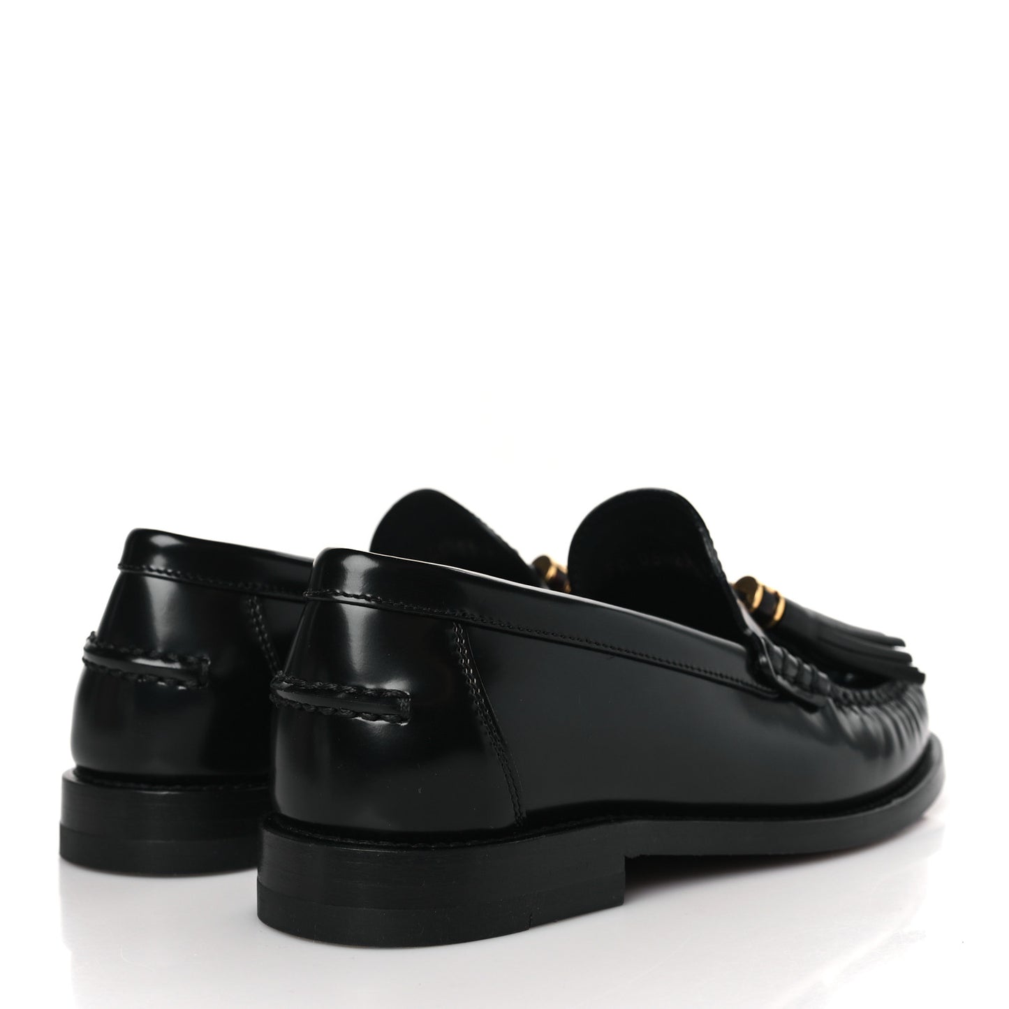 Brushed Calfskin The D-Academy Loafers 35.5 Black