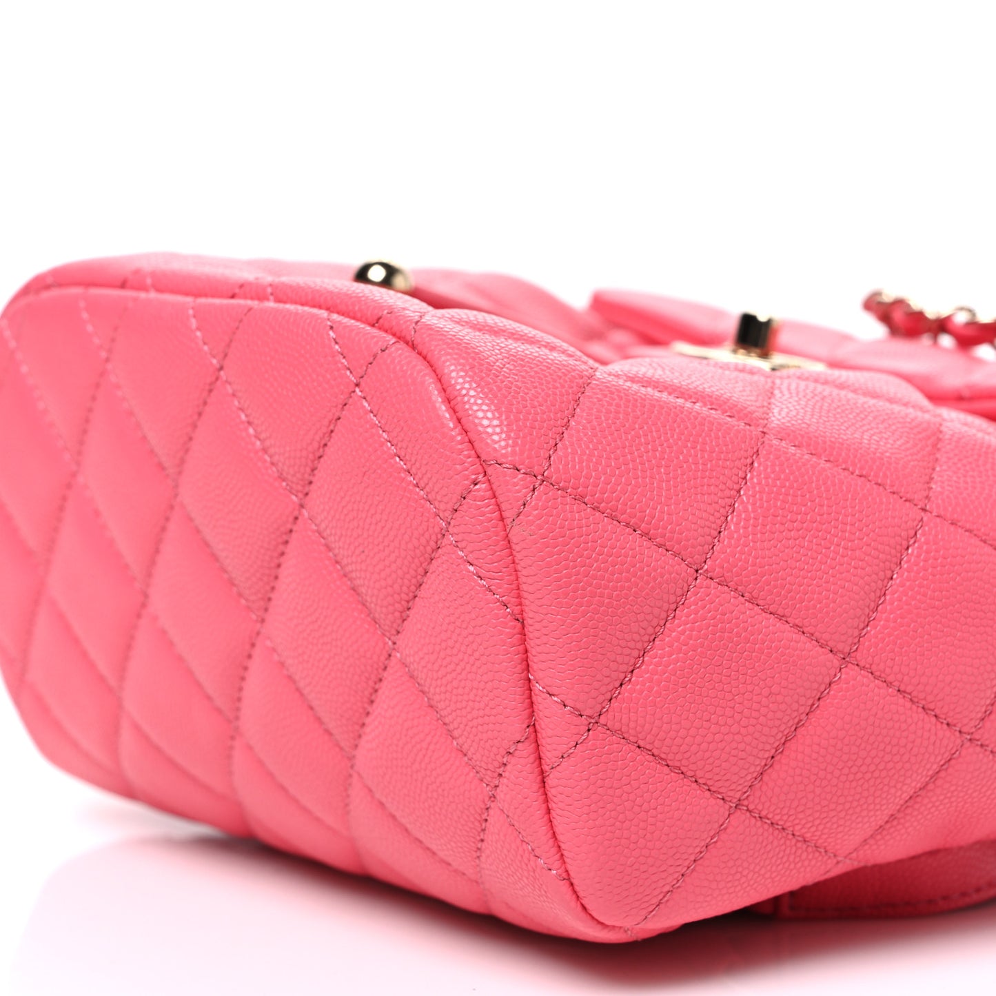 Caviar Quilted Mini Urban Spirit Backpack Pink