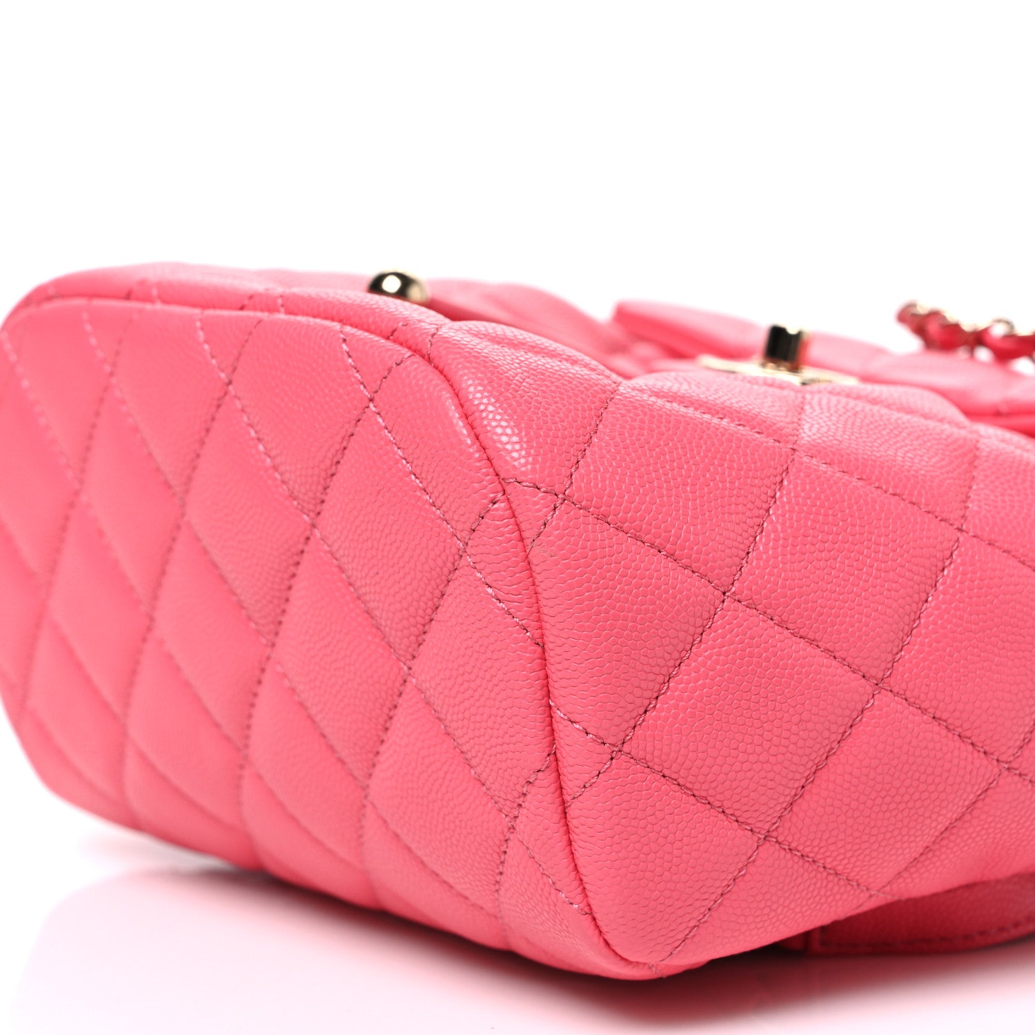 Chanel Caviar Quilted Mini Urban Spirit Backpack Pink 9 of 9