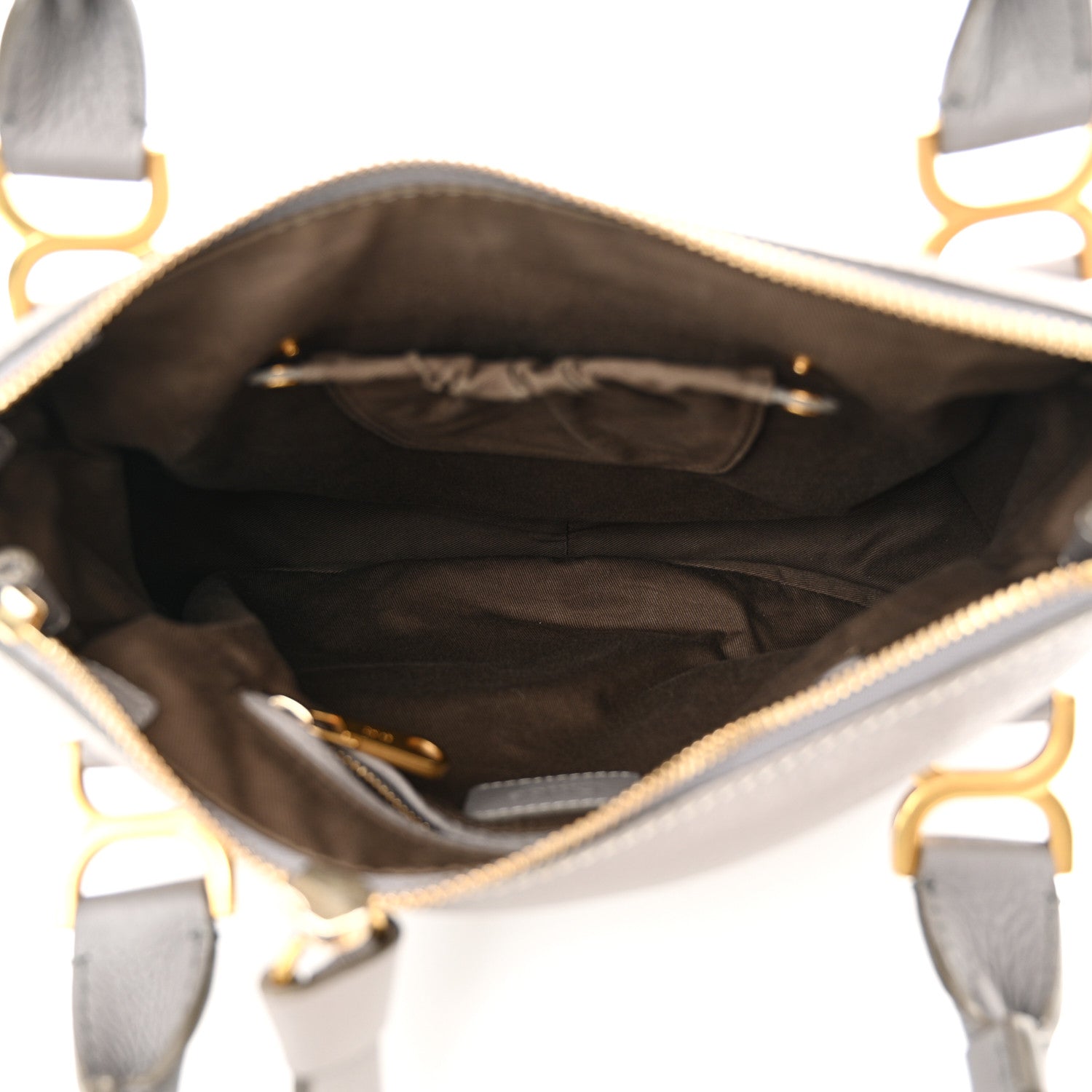 Chloe Calfskin Medium Marcie Satchel Cashmere Grey 5 of 11