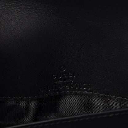 Gucci GG Supreme Monogram Arabesque Chain Wallet Black 6 of 6