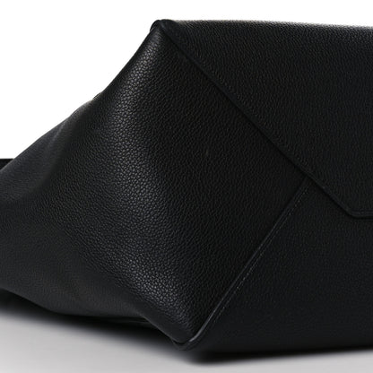 Celine Soft Grained Calfskin Small Belt Cabas Phantom Black 8 of 9