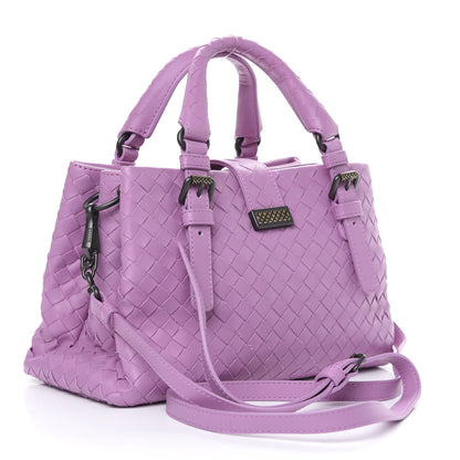 Bottega Veneta Light Calfskin Intrecciato Mini Roma Twilight 4 of 10