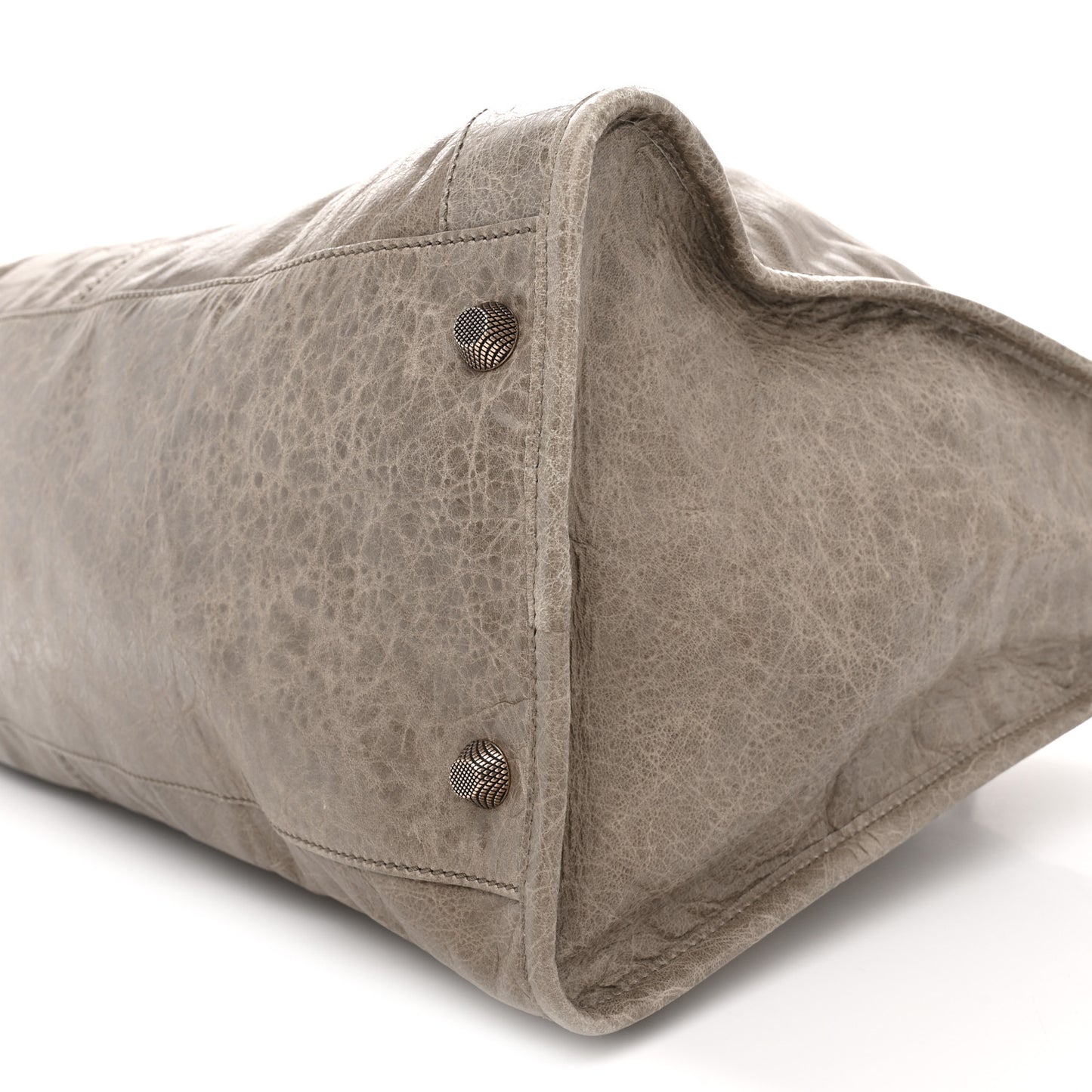 Agneau Giant 21 Rose Gold Hardware Weekender Gris Poivre