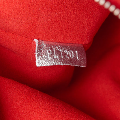 Louis Vuitton Metallic Lambskin Embossed Monogram Coussin BB Silver 9 of 12