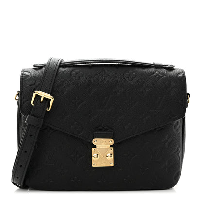 Louis Vuitton LOUIS VUITTON Empreinte Pochette Metis Black 1 of 9