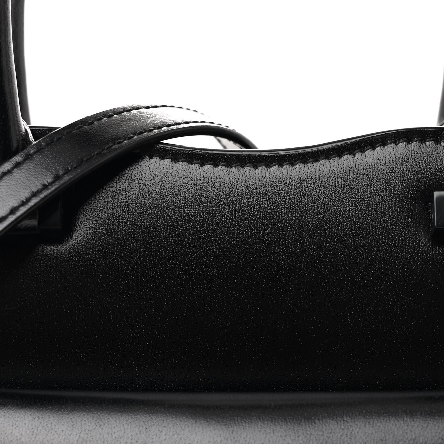 Saint Laurent Shiny Calfskin Small Uptown Tote Black 8 of 13