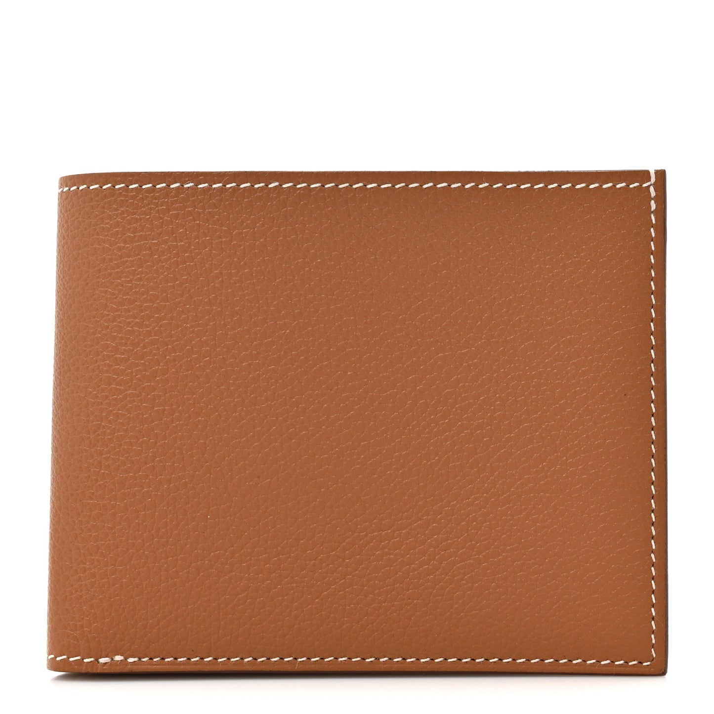 Evercolor Citizen Twill Compact Wallet Gold Bleu De France Bleu Saphir