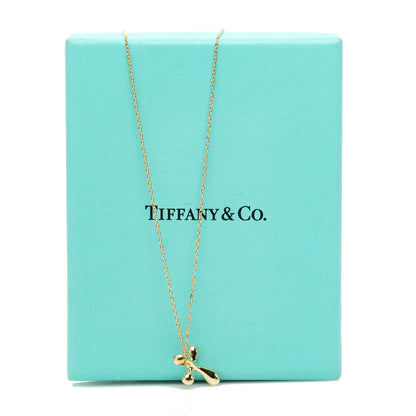 Tiffany 18K Yellow Gold 12mm Elsa Peretti Cross Pendant Necklace 6 of 6