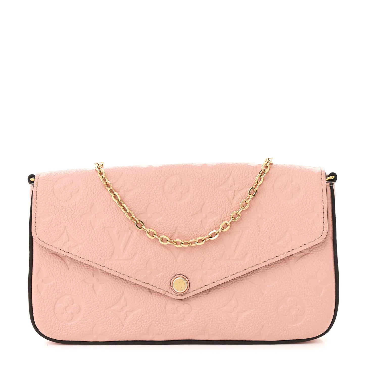 Empreinte Pochette Felicie Chain Wallet Rose Poudre