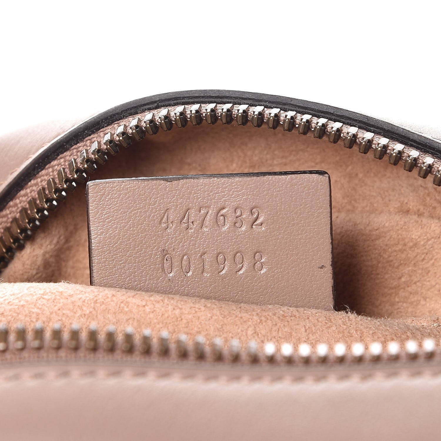 Gucci Calfskin Matelasse Small GG Marmont Chain Shoulder Bag Taupe 7 of 7