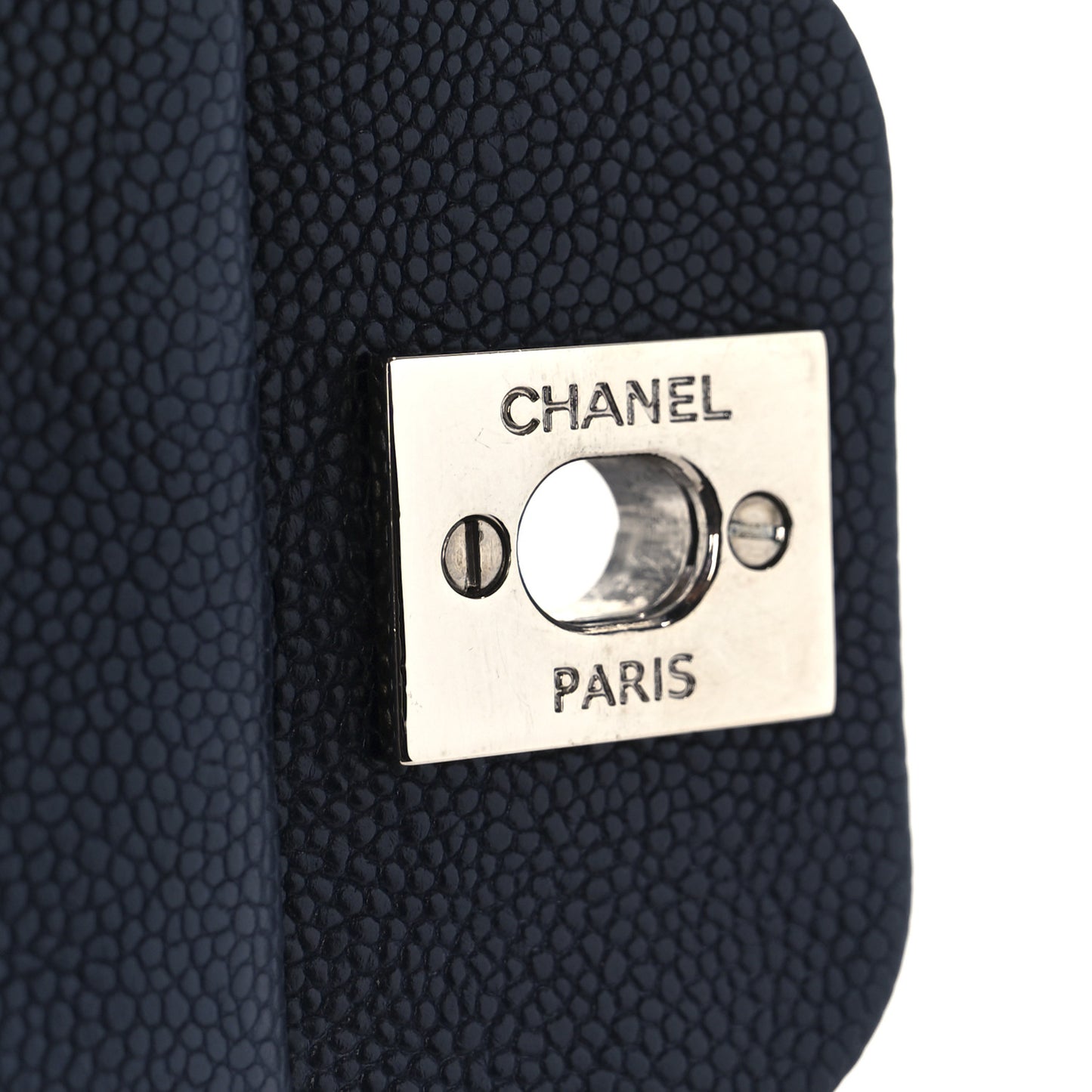 Caviar Quilted Medium Urban Companion Flap Navy