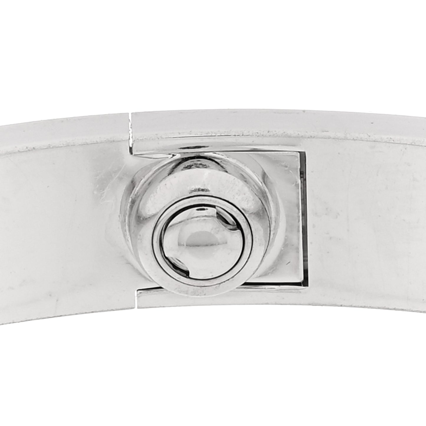 18K White Gold 4 Diamond LOVE Bracelet
