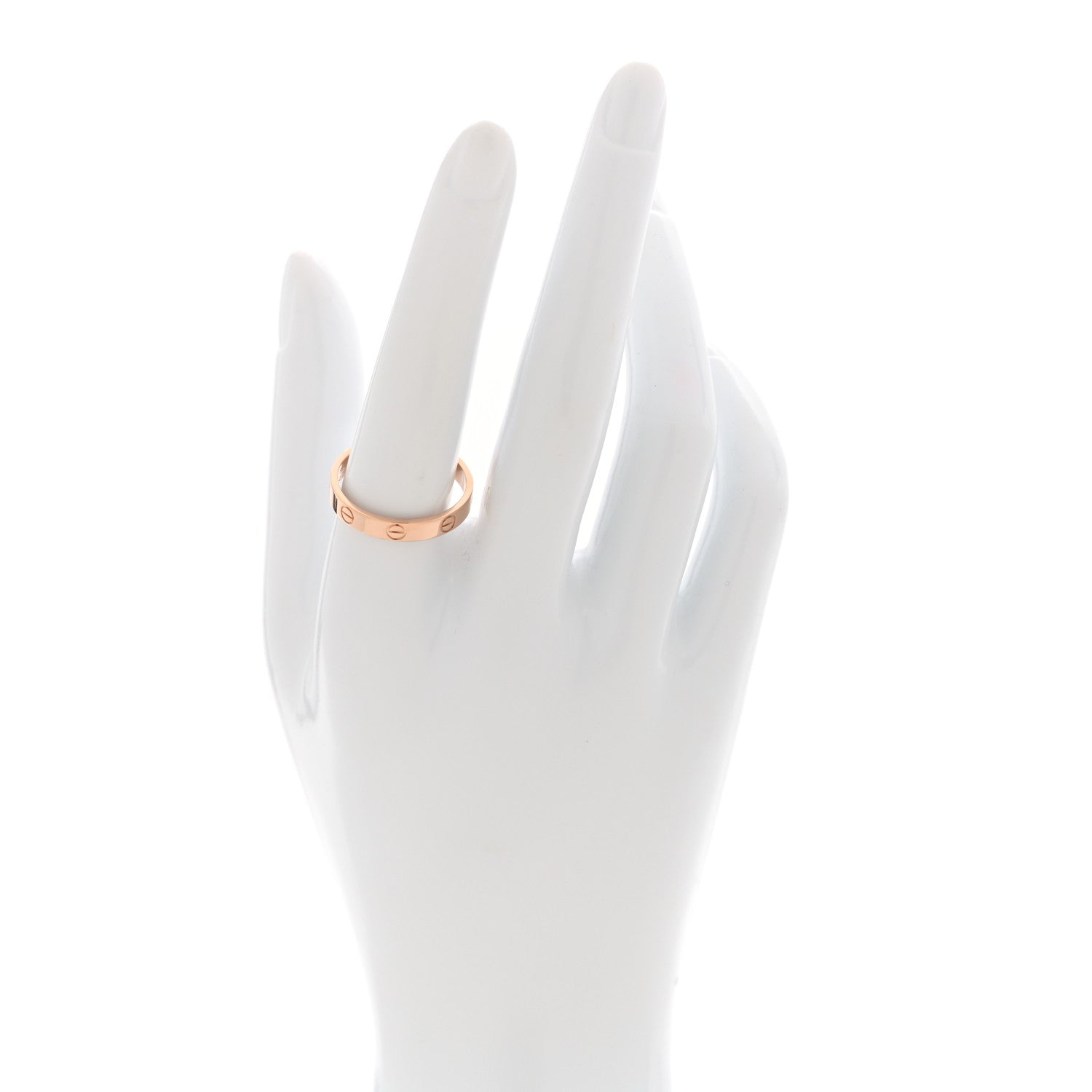 Cartier 18K Pink Gold 3.5mm LOVE Wedding Band Ring 59 8.75 2 of 4