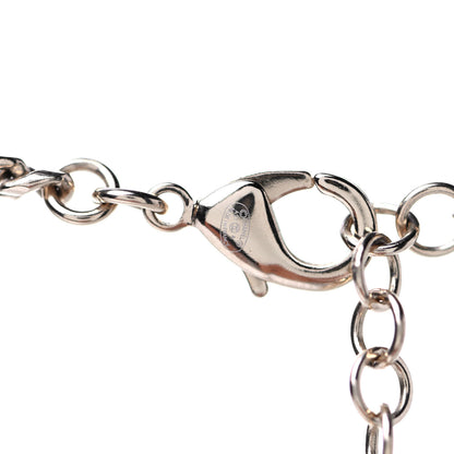 Chanel Pearl Crystal Chain CC Necklace Gold 4 of 4