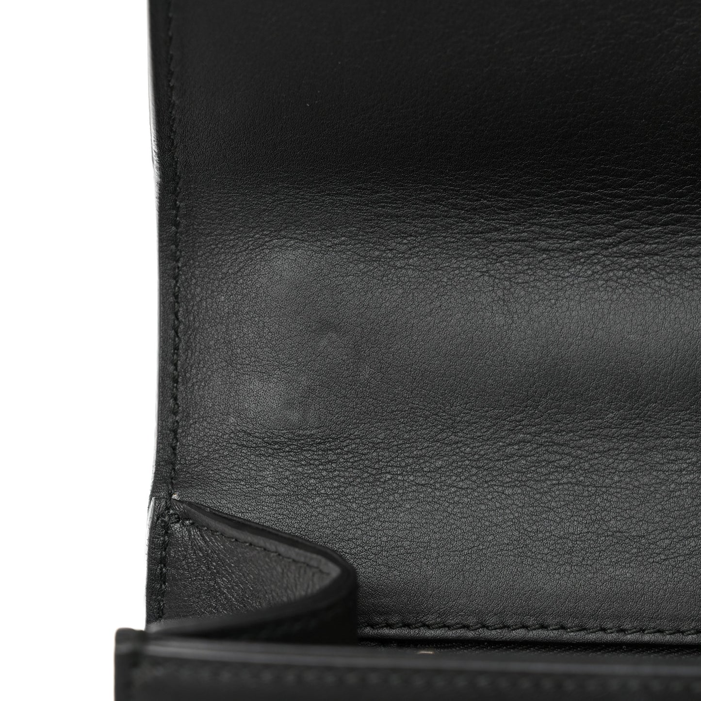 Calfskin Web Medium Peony Chain Shoulder Bag Black