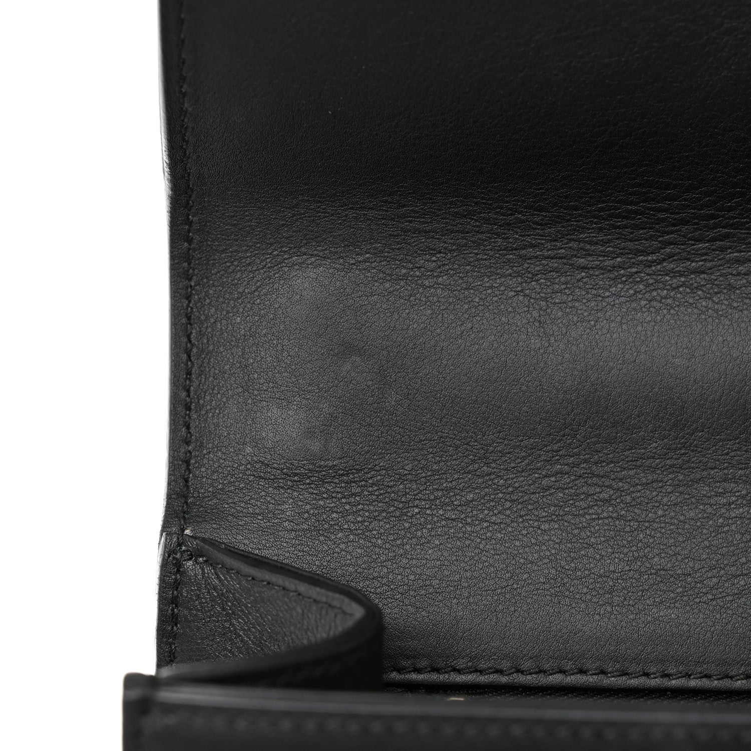 Gucci Calfskin Web Medium Peony Chain Shoulder Bag Black 12 of 12