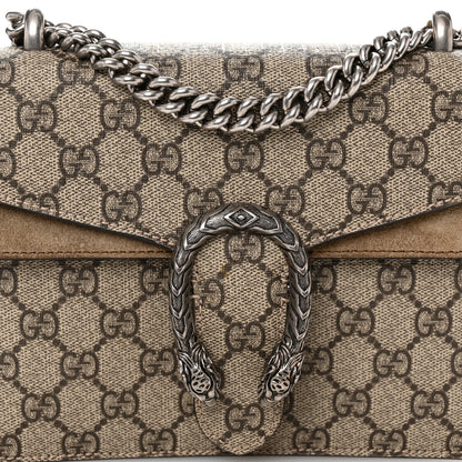 Gucci GG Supreme Monogram Mini Dionysus Shoulder Bag Taupe 8 of 10