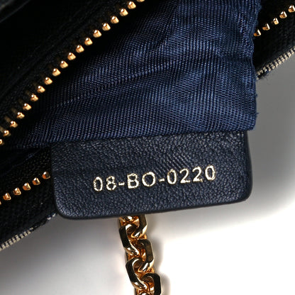 Christian Dior Oblique 30 Montaigne 2-In-1 Pouch Blue 7 of 10