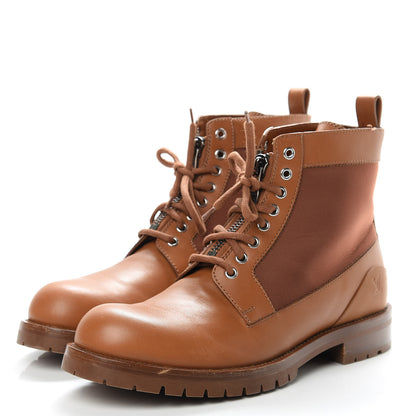 Louis Vuitton Calfskin Bengale Ankle Boots 8.5 Havane 3 of 12
