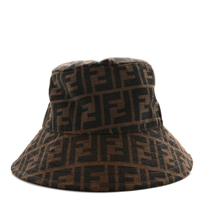 Fendi Technical Fabric FF Reversible Bucket Hat Tobacco Beige 4 of 7