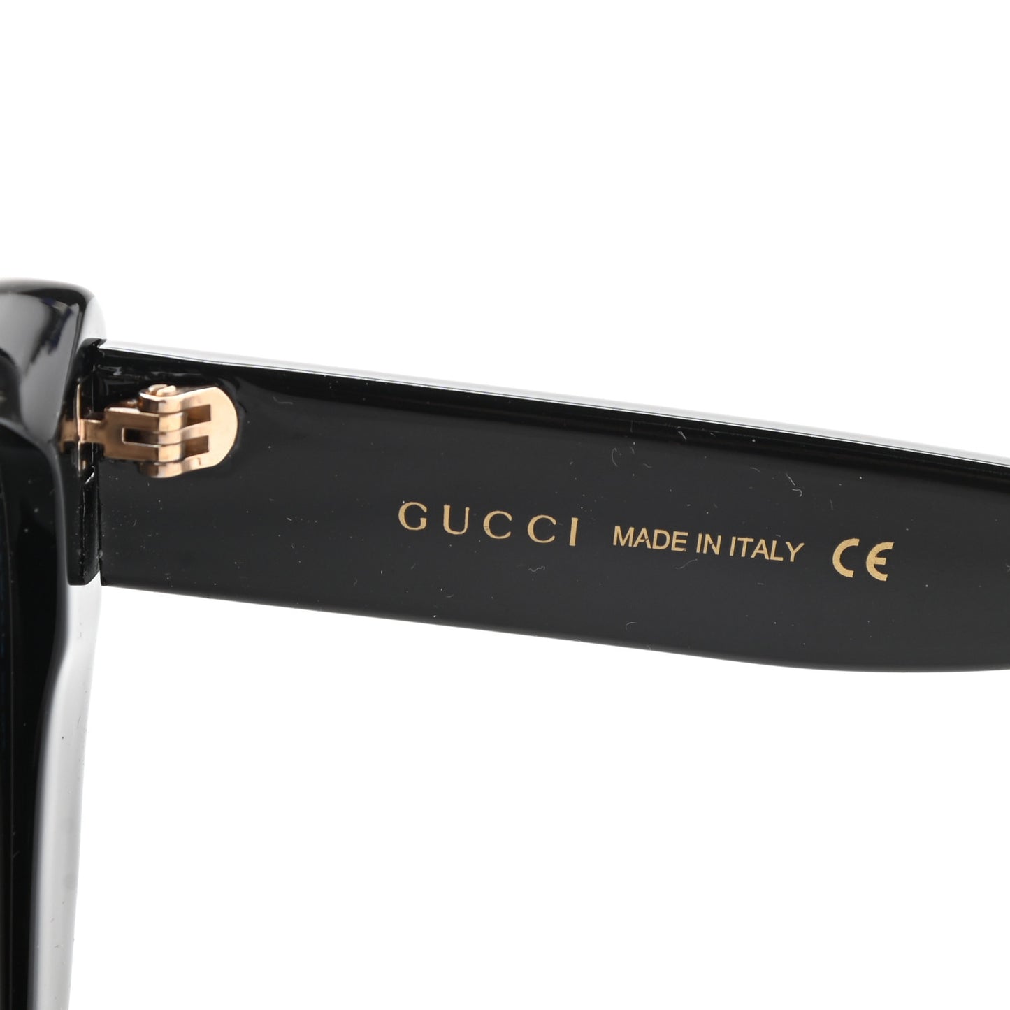 Acetate Glitter Sunglasses GG0327S Black