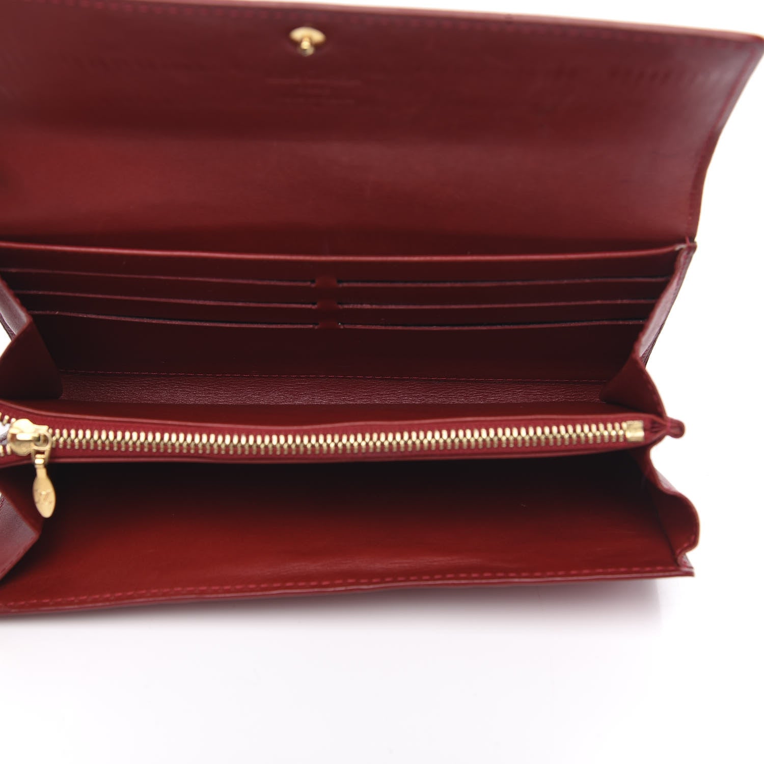 Louis Vuitton Vernis Sarah Wallet Pomme D'Amour 5 of 12