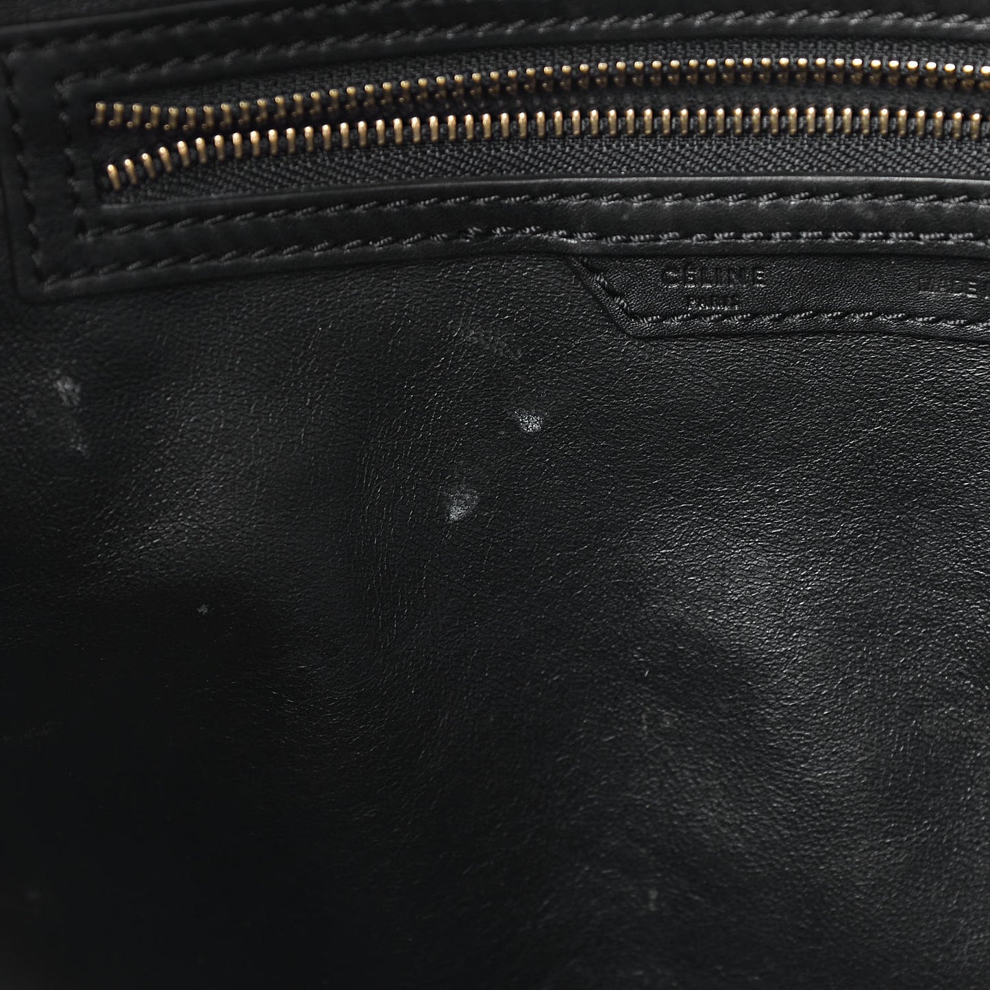 Smooth Calfskin Mini Luggage Black