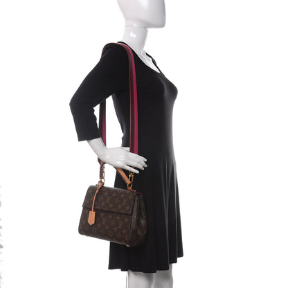 Louis Vuitton Monogram Cluny BB Bordeaux Fuchsia 2 of 13
