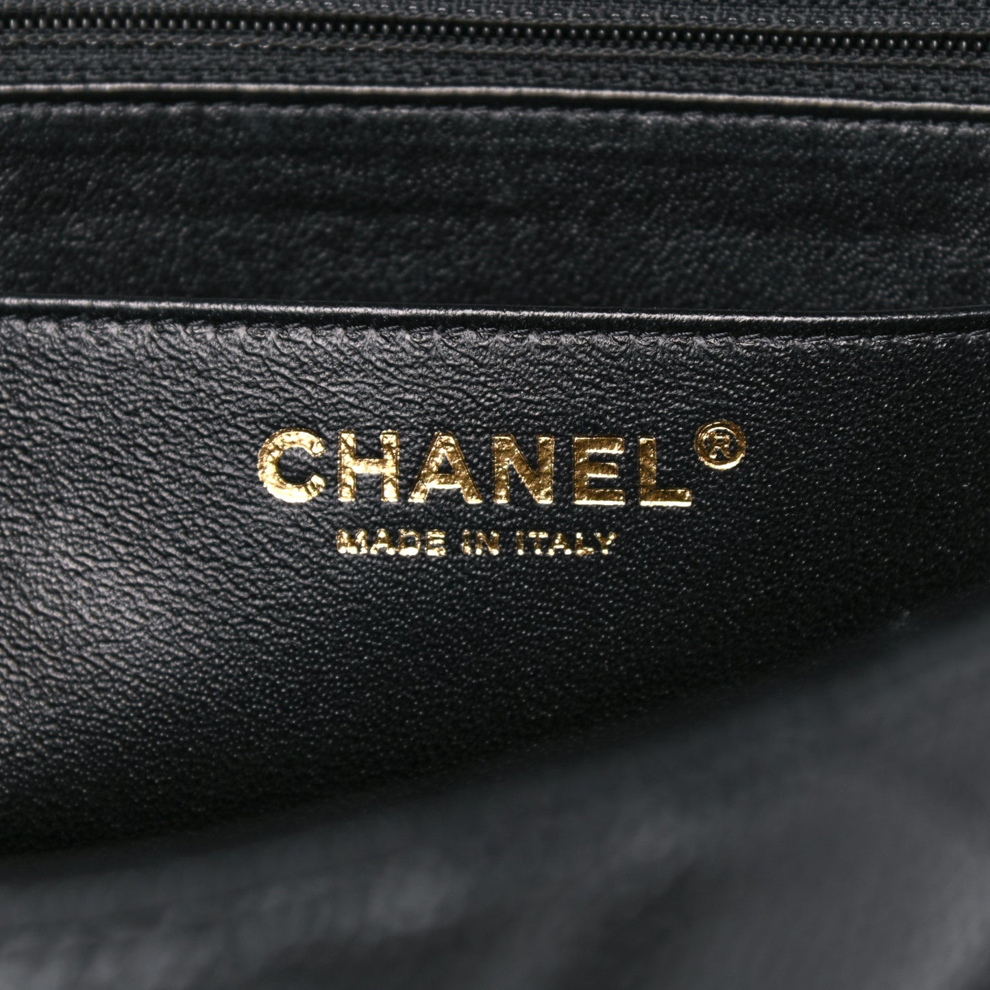 Caviar Quilted Jumbo Single Flap Black