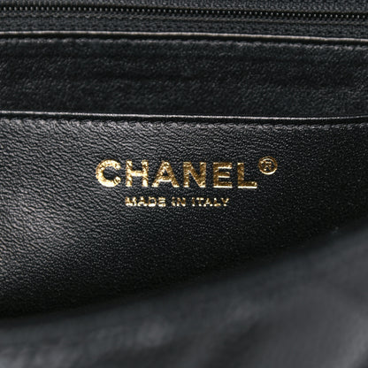Chanel Caviar Quilted Jumbo Single Flap Black 6 of 13