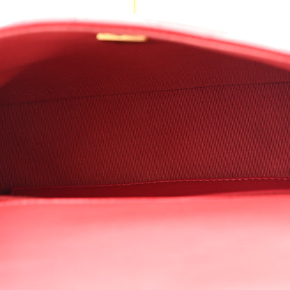 Chanel Calfskin Quilted Mini Charms Flap Red 5 of 13