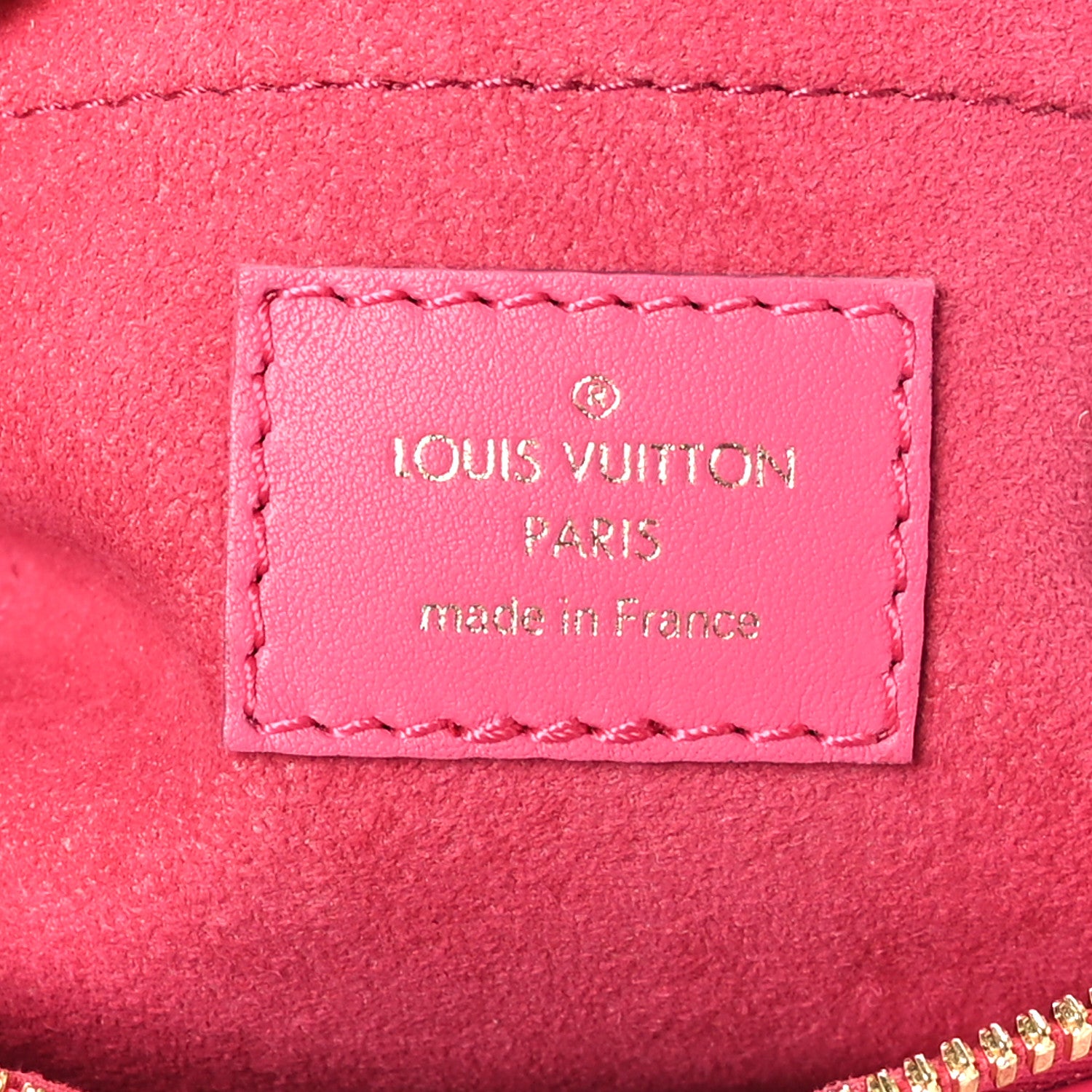 Louis Vuitton Calfskin Nanogram Embossed Speedy Bandouliere 20 Rose 6 of 10