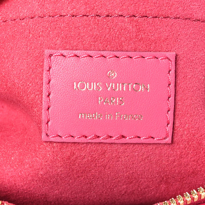 Louis Vuitton Calfskin Nanogram Embossed Speedy Bandouliere 20 Rose 6 of 10