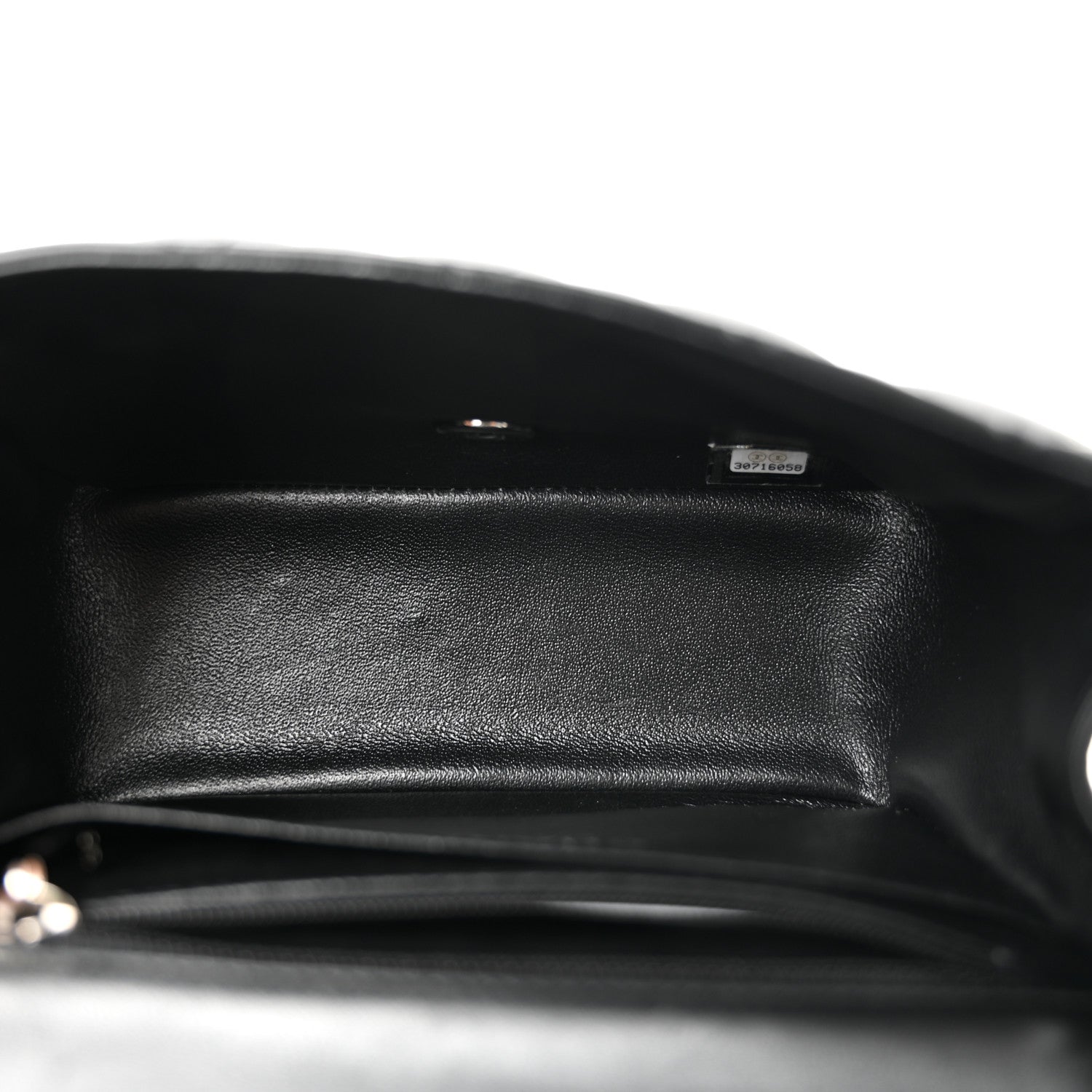 Chanel Lambskin Quilted Mini Square Flap Black 5 of 13