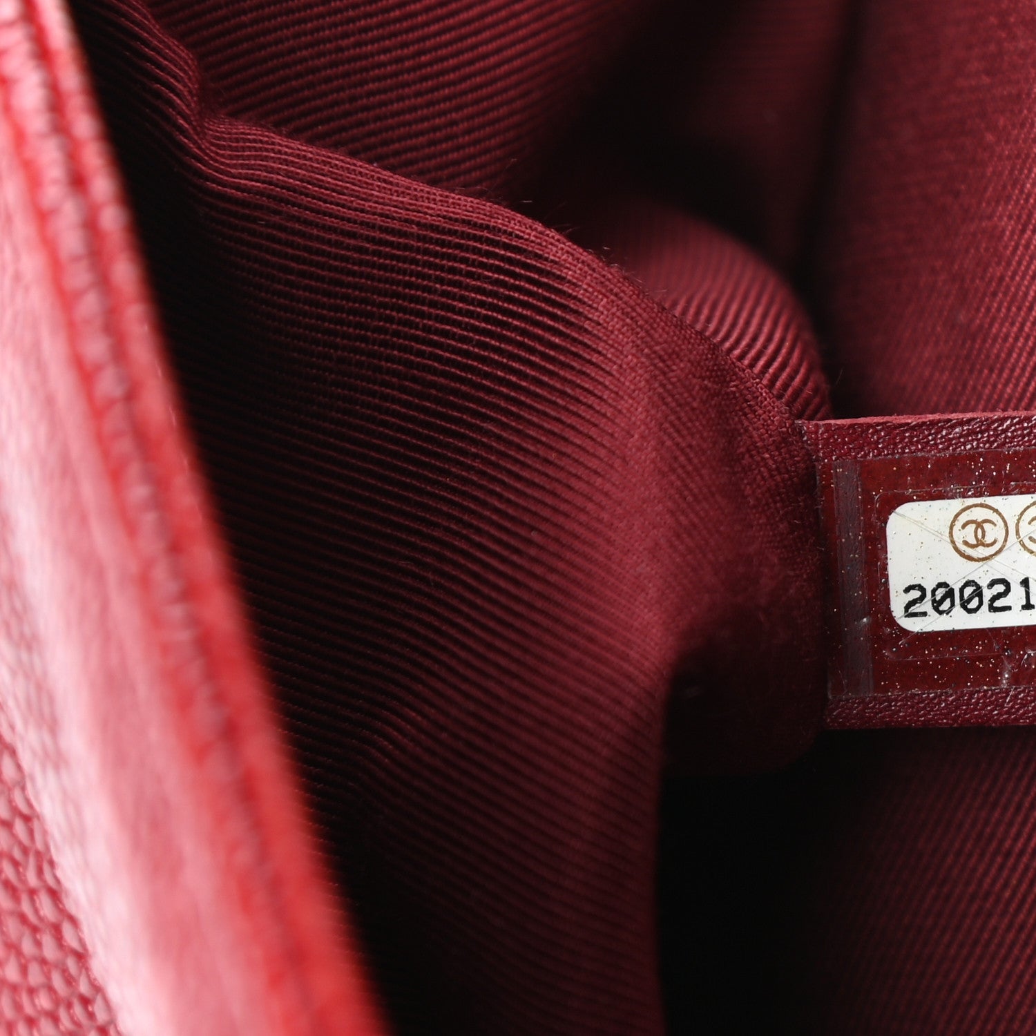 Chanel Caviar Quilted Medium Boy Flap Red 7 of 9