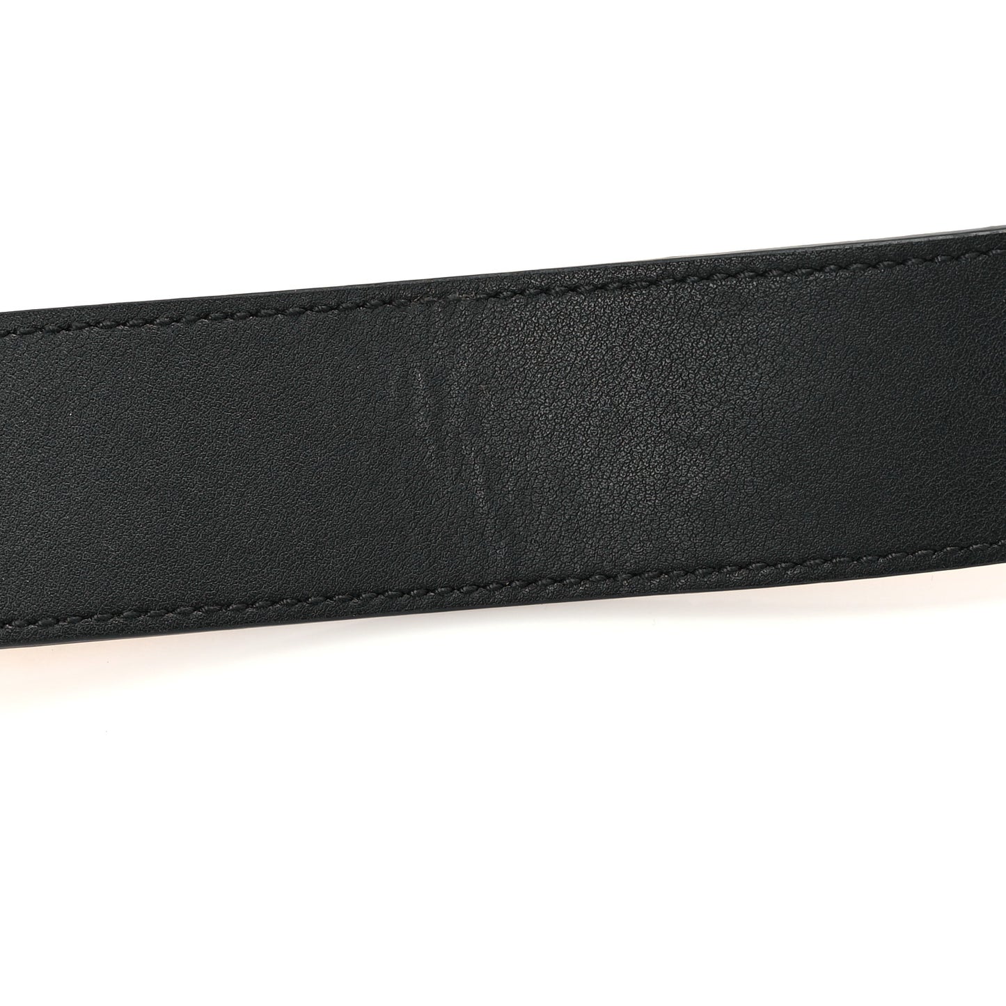 Ciny Calfskin Lux Snakeskin Torchon 35mm Belt 95 38 Black