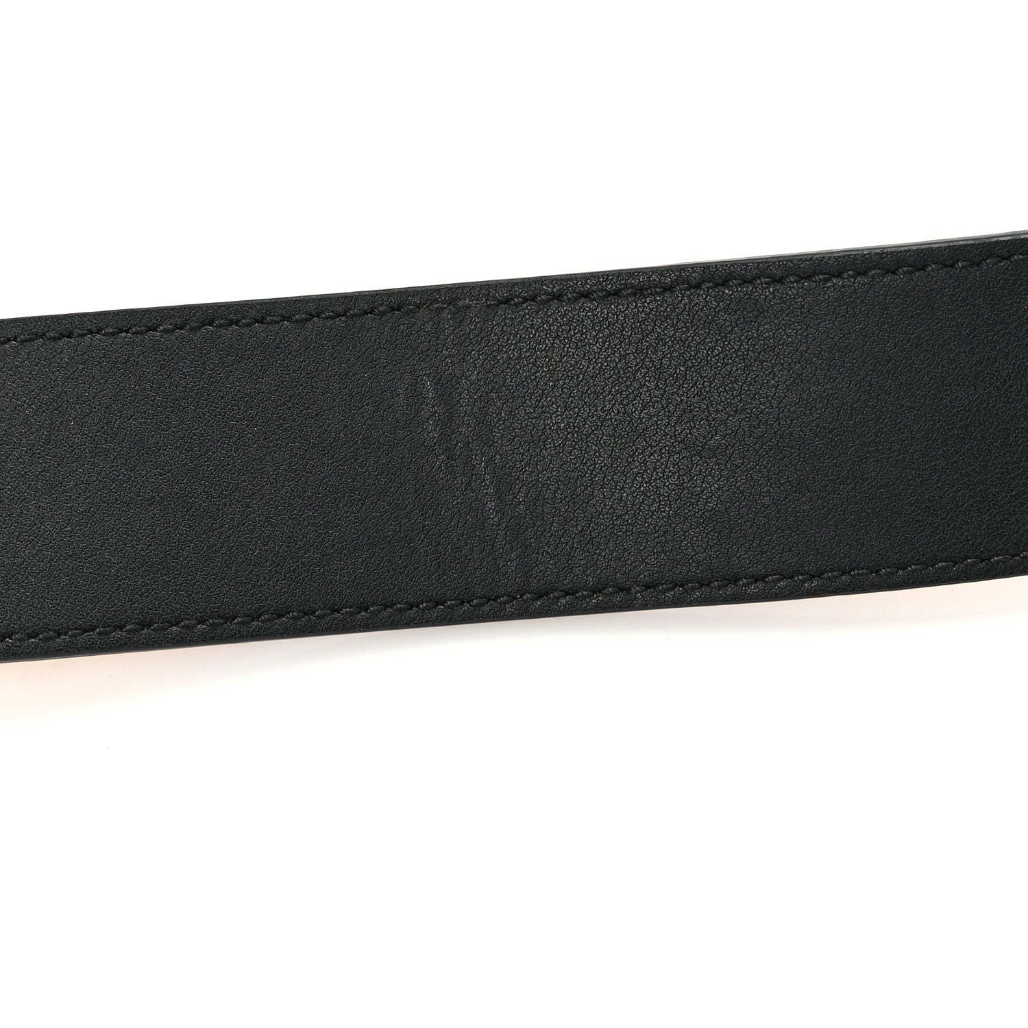 Gucci Ciny Calfskin Lux Snakeskin Torchon 35mm Belt 95 38 Black 5 of 5