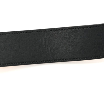 Gucci Ciny Calfskin Lux Snakeskin Torchon 35mm Belt 95 38 Black 5 of 5