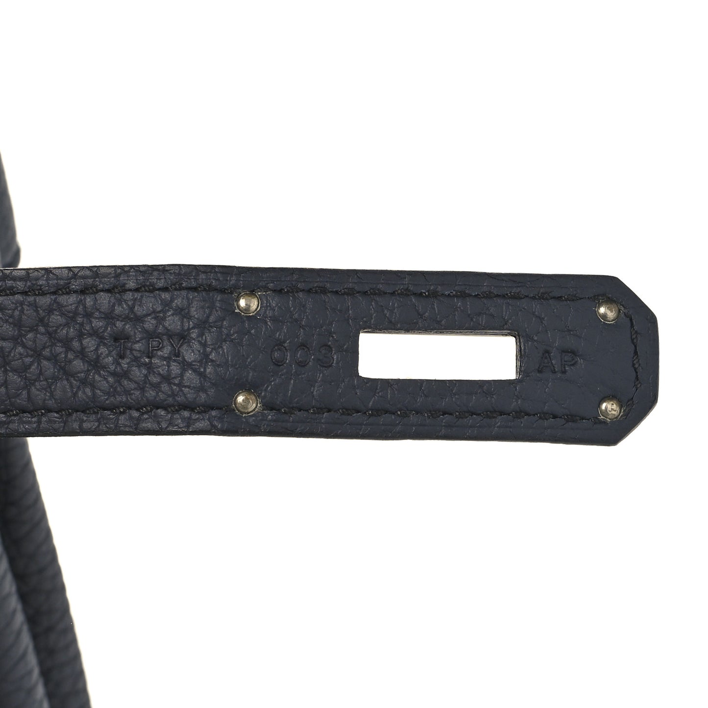 Togo Birkin 35 Bleu Indigo
