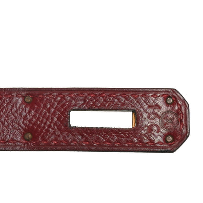 Hermes Courchevel Kelly Sellier 28 Rouge H 6 of 10