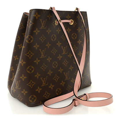 Louis Vuitton Monogram Neonoe MM Rose Poudre 3 of 11