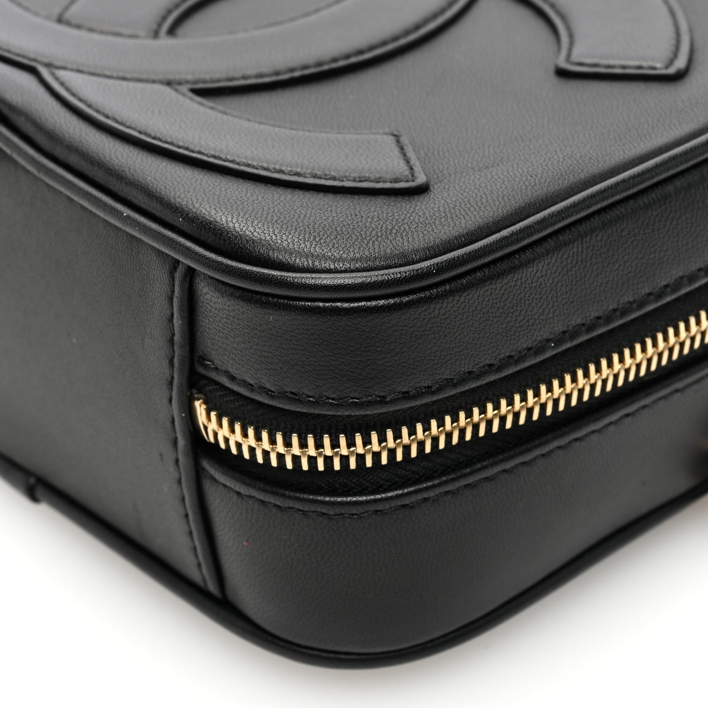 Calfskin CC Mania Camera Case Black