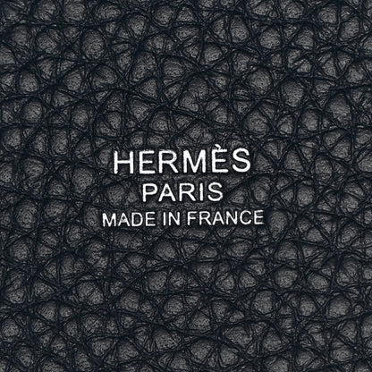 Hermes Taurillon Clemence Picotin Lock 22 MM Bleu de Prusse 7 of 11